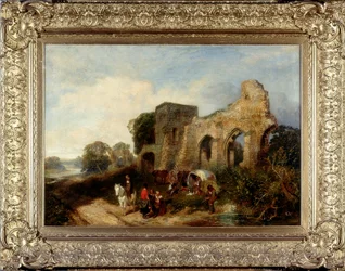 Easby Abbey, ca. 1852-1856
